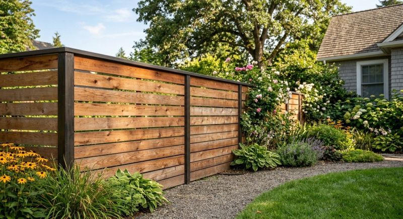 Cedar Fence Replacement in Sacramento, CA