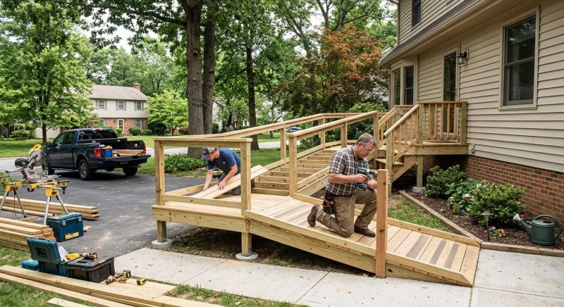 Home Ramp Installation in Kansas City, KS