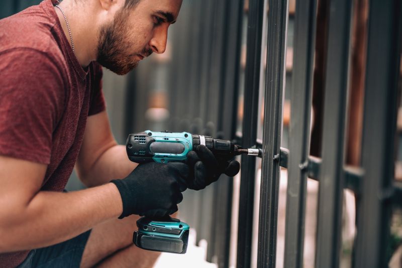 Metal Fence Construction in Alpharetta, GA