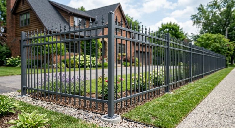 Metal Fence Installation in Des Moines, IA