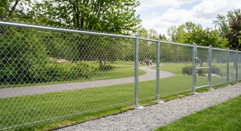 Metal Mesh Fence Installation in South Houston, TX