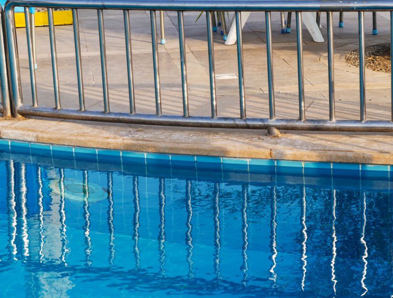 Metal Pool Fence Installation in Pearland, TX