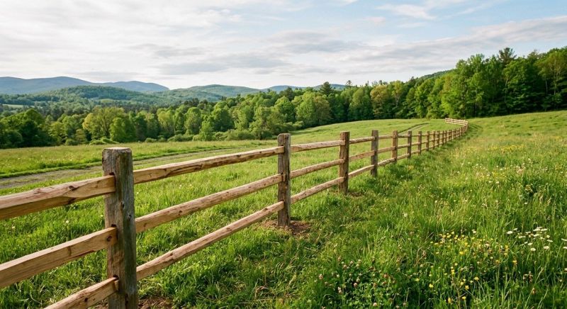 Rail Fence Installation in Pearland, TX