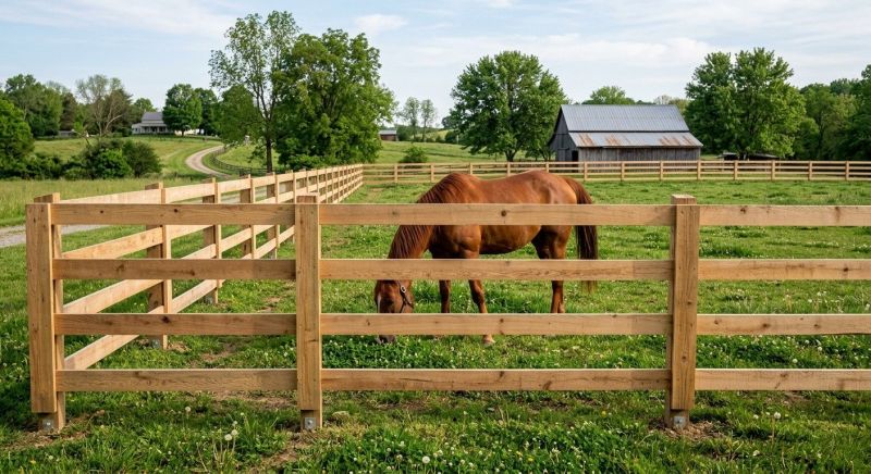 Ranch Fence Replacement in Pearland, TX