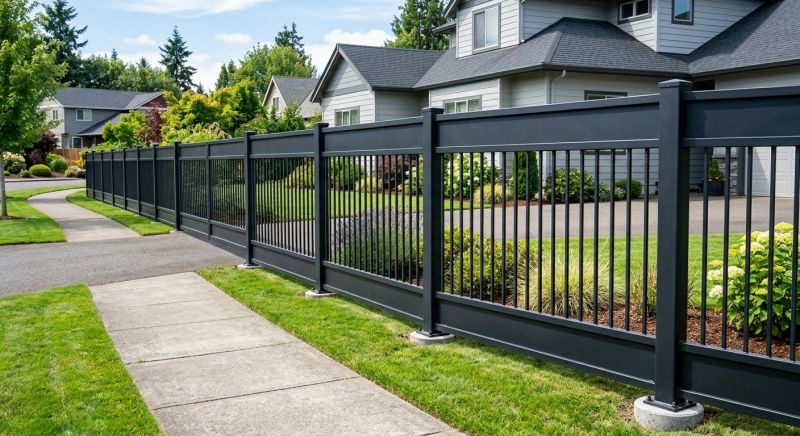 Steel Fence Replacement in Alpharetta, GA