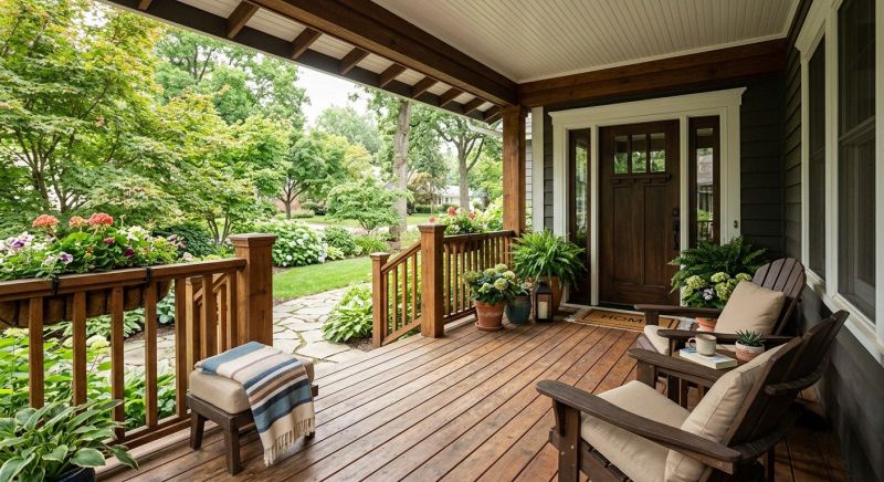 Wood Porch Construction in Seattle, WA