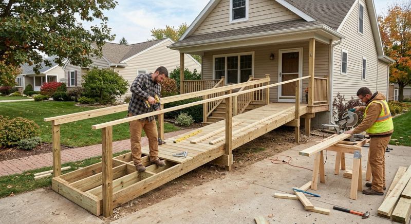 Accessible Ramp Installation in Kansas City, KS