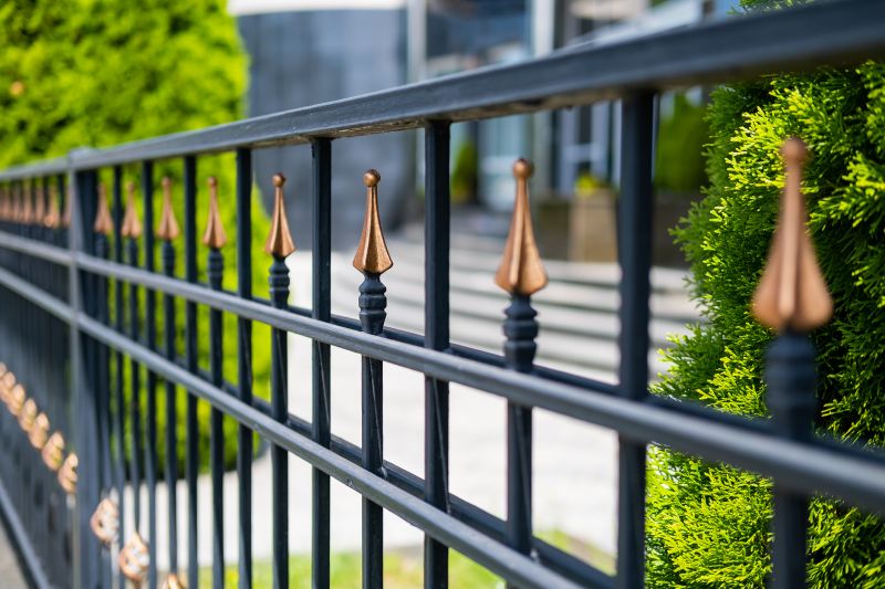 Black Iron Fence Installation in Alpharetta, GA