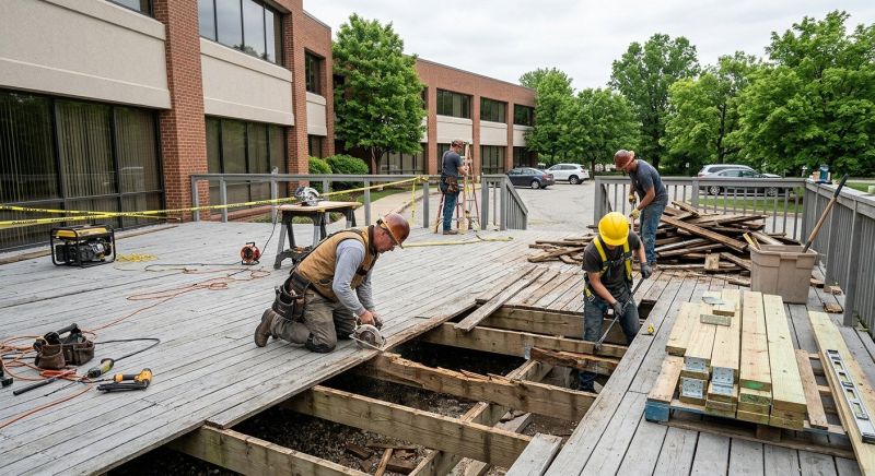 Cedar Deck Repair in Redmond, WA
