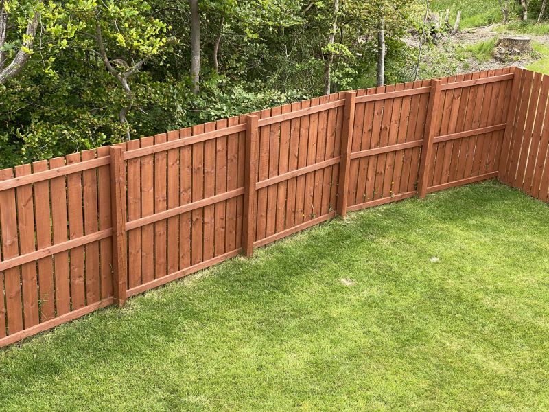 Cedar Fence Replacement in Roseville, CA