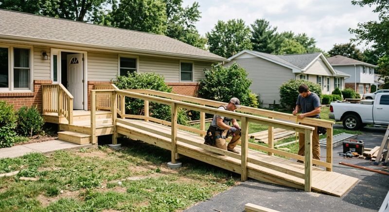 Church Ramp Installation in Wilmington, NC