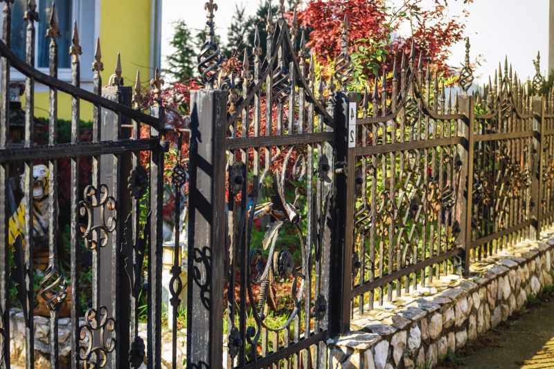 Custom Iron Fence Installation in Alpharetta, GA