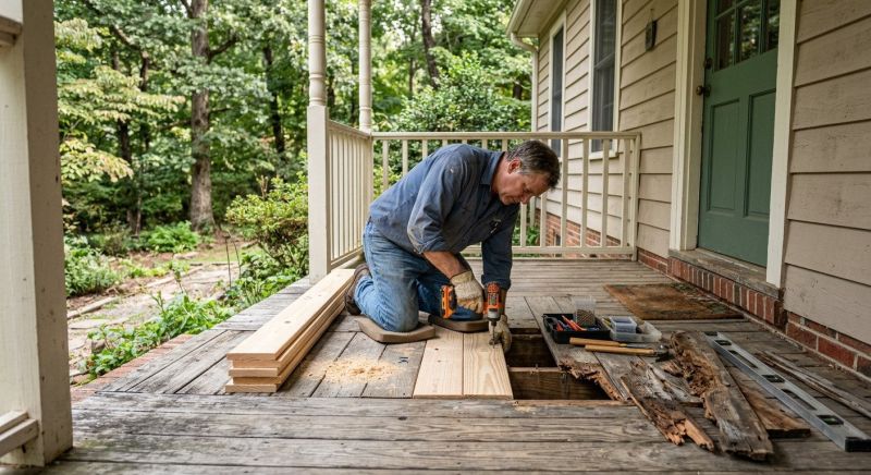 Deck Floor Repair in Redmond, WA