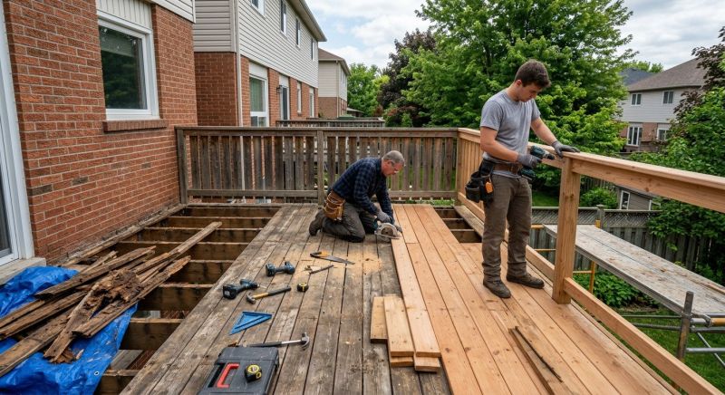 Deck Floor Replacement in Redmond, WA
