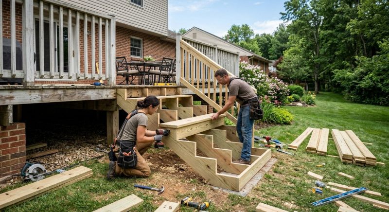 Deck Stairs Repair in Seattle, WA