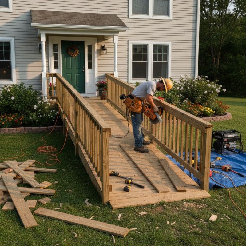 Disability Ramp Installation in Conroe, TX