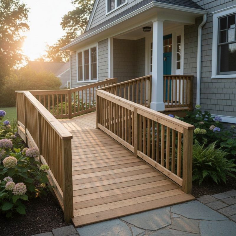 Disability Ramp Installation in Conroe, TX