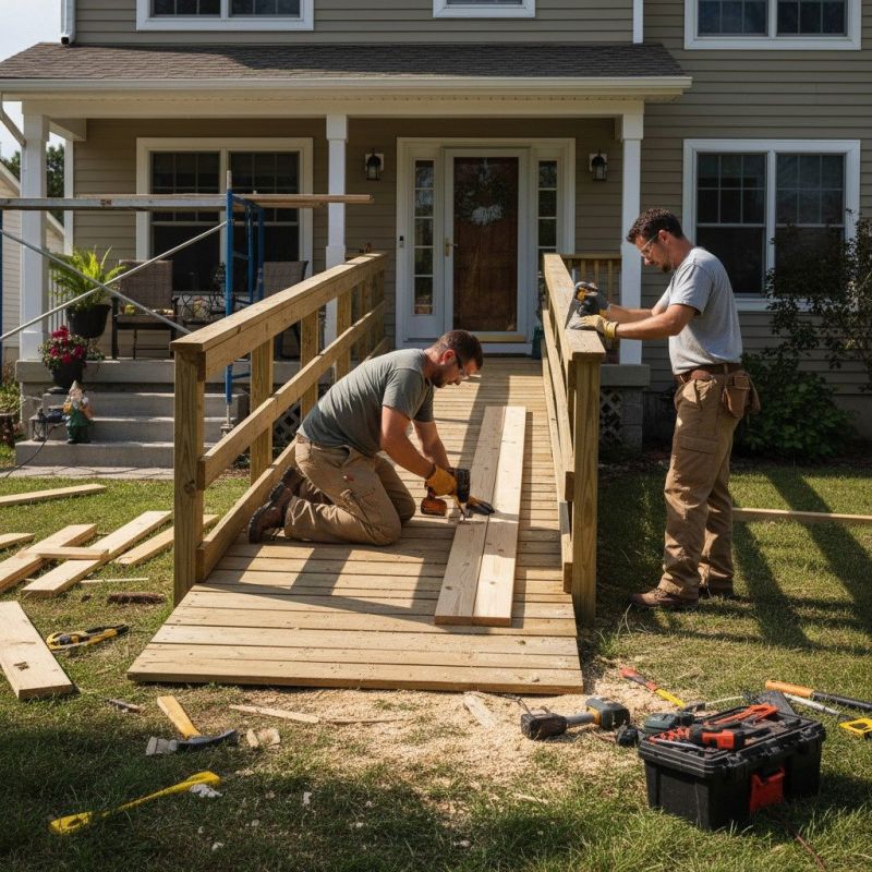 Disability Ramp Installation in Conroe, TX
