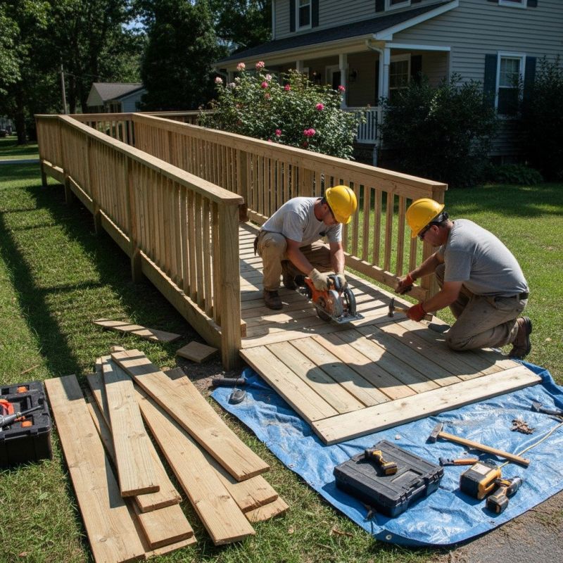Disability Ramp Installation in Wilmington, NC