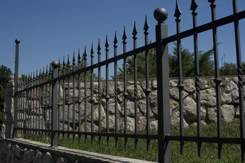 Gothic Iron Fence Installation in Alpharetta, GA