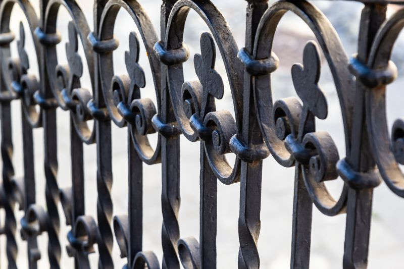 Gothic Iron Fence Installation in Alpharetta, GA