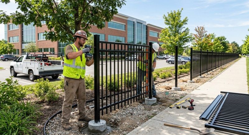 Graveyard Fence Installation in Littleton, CO
