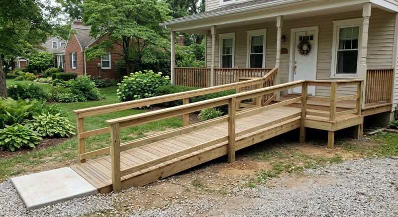 Handicap Ramp Construction in Kansas City, KS