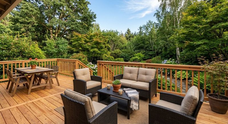 Hardwood Deck Installation in Norwalk, CT