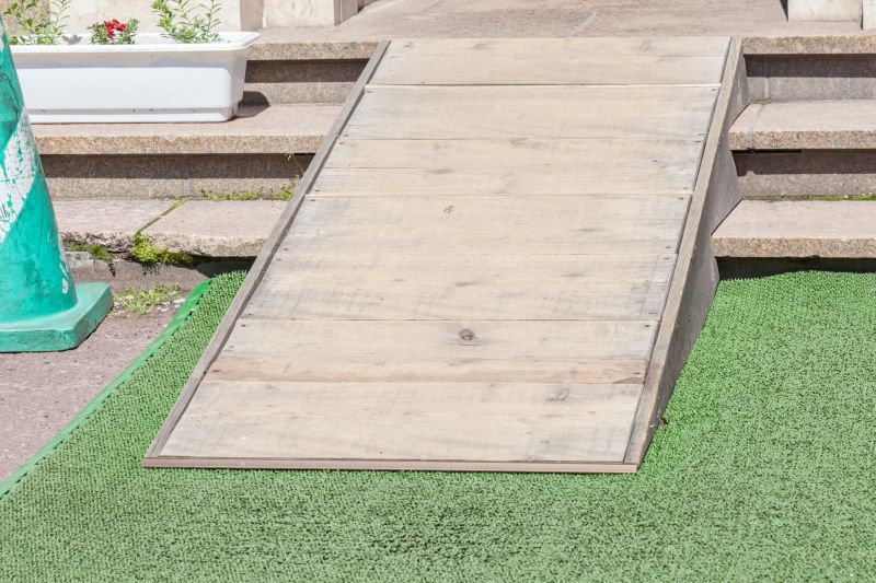 Hardwood Ramp Installation in Conroe, TX
