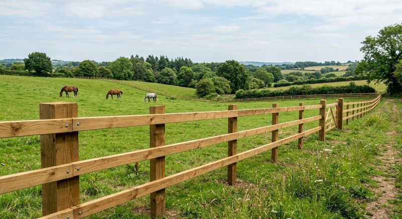 Horse Paddock Installation in Roseville, CA