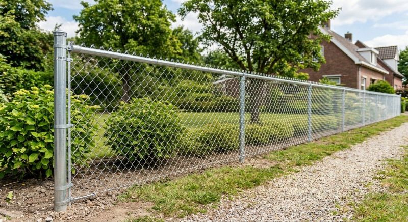 Hurricane Fence Installation in Roseville, CA