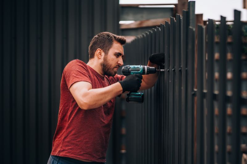 Metal Fence Installation Process
