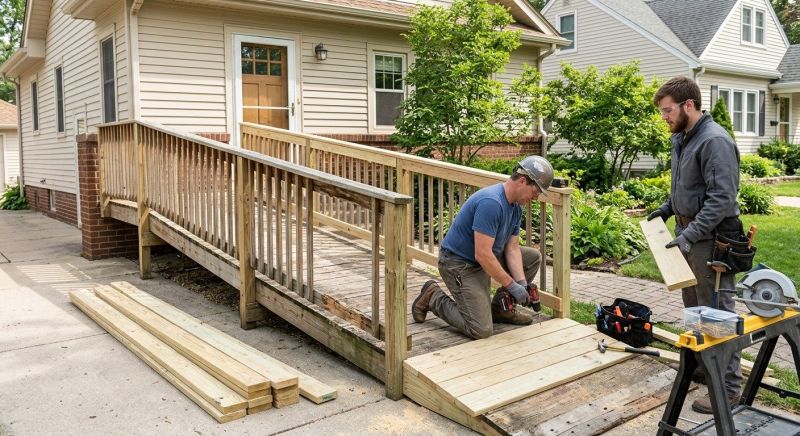 Mobility Ramp Construction in Conroe, TX