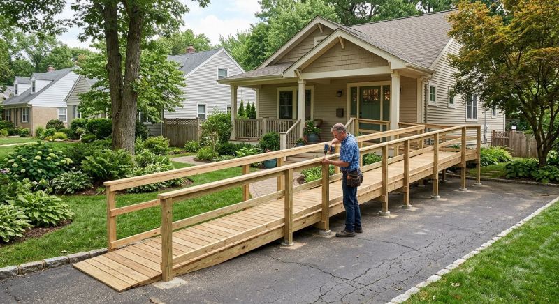 Mobility Ramp Installation in Wilmington, NC