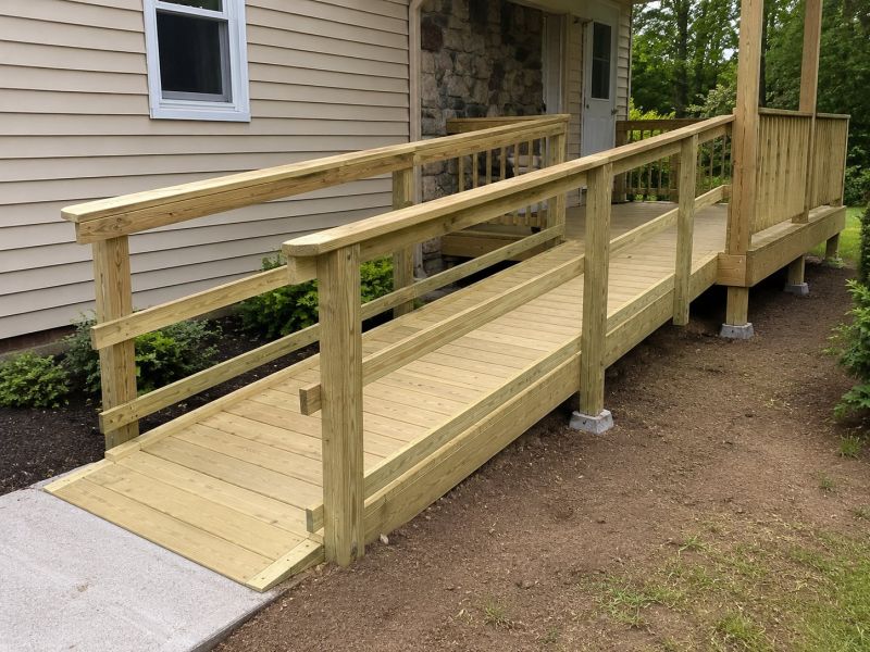 Porch Ramp Construction in Kansas City, KS