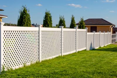 Pvc Lattice Fence Installation in Alpharetta, GA