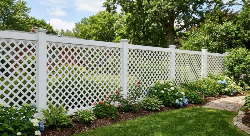 Pvc Lattice Fence Installation in St Louis, MO
