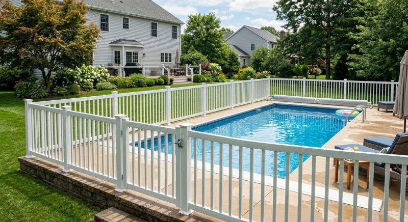 Pvc Pool Fence Installation in Grand Rapids, MI