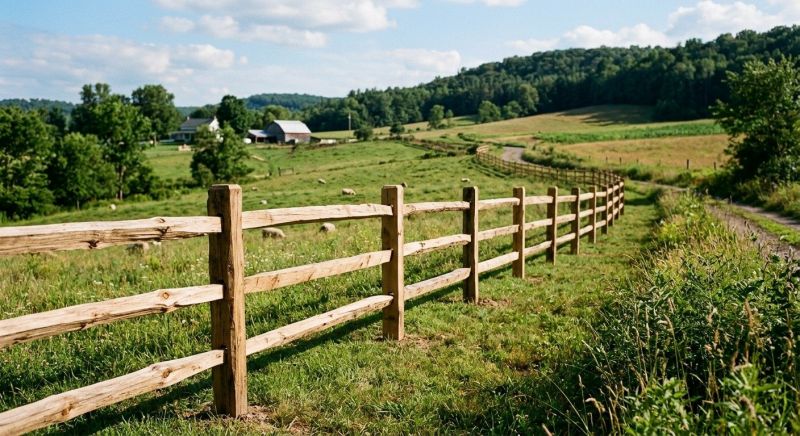 Rail Fence Installation in Roseville, CA