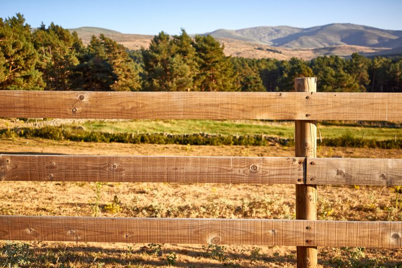 Rail Fence Installation in Pearland, TX