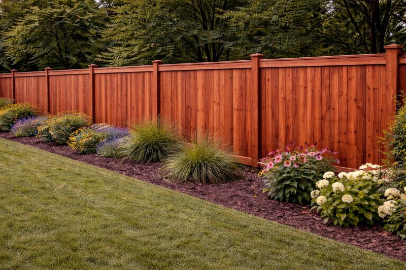 Redwood Fence Installation in Pearland, TX