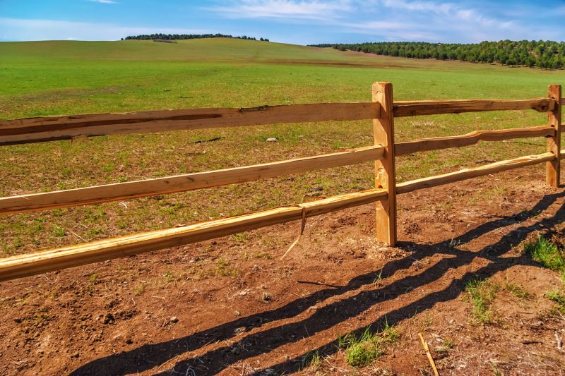 Rustic Fence Installation in Pearland, TX