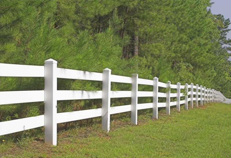Split Rail Fence Replacement in Pearland, TX