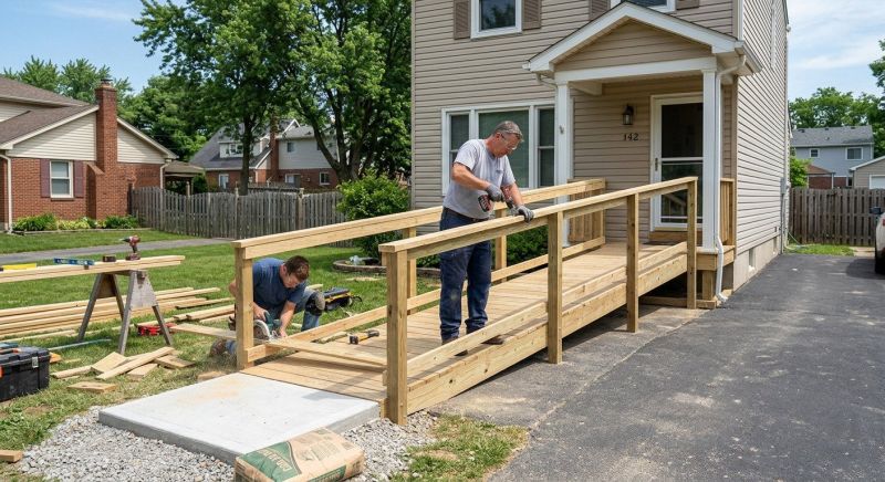 Stair Ramp Construction in Kansas City, KS