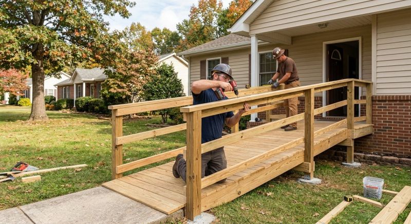 Stair Ramp Construction in Kansas City, KS