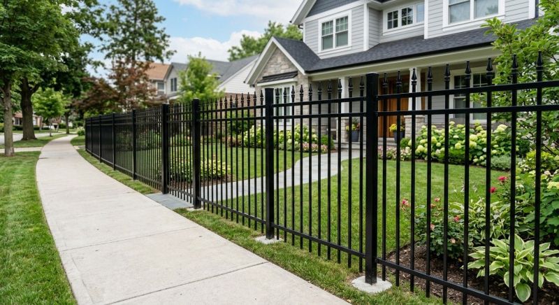 Steel Fence Replacement in Pearland, TX