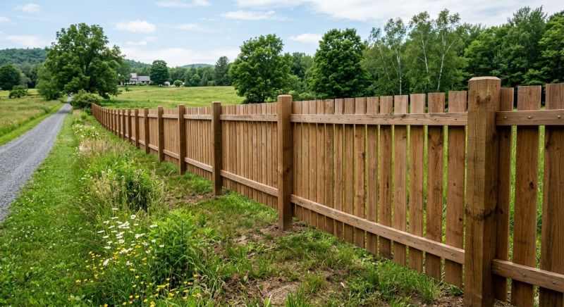 Timber Fence Installation in Pearland, TX