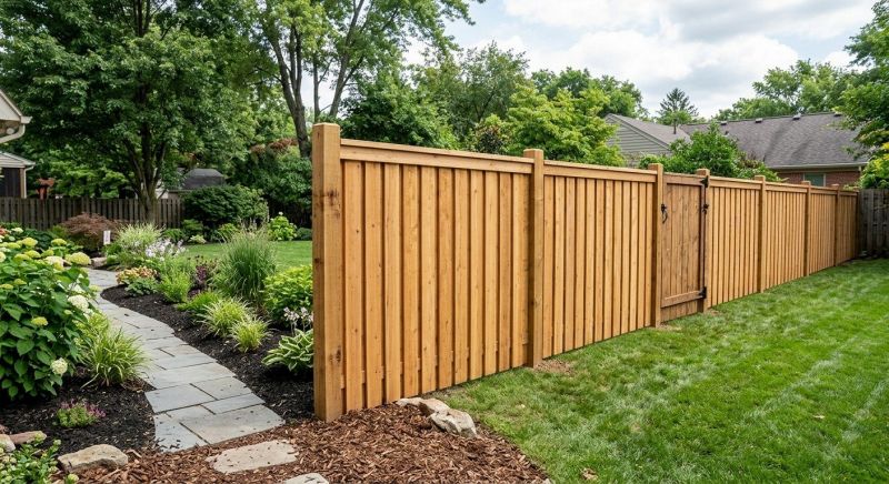 Timber Fence Installation in Pearland, TX