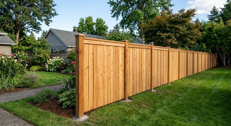 Treated Fence Installation in Sacramento, CA