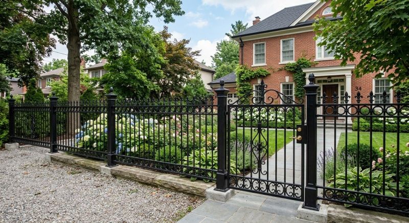 Victorian Fence Installation in Alpharetta, GA